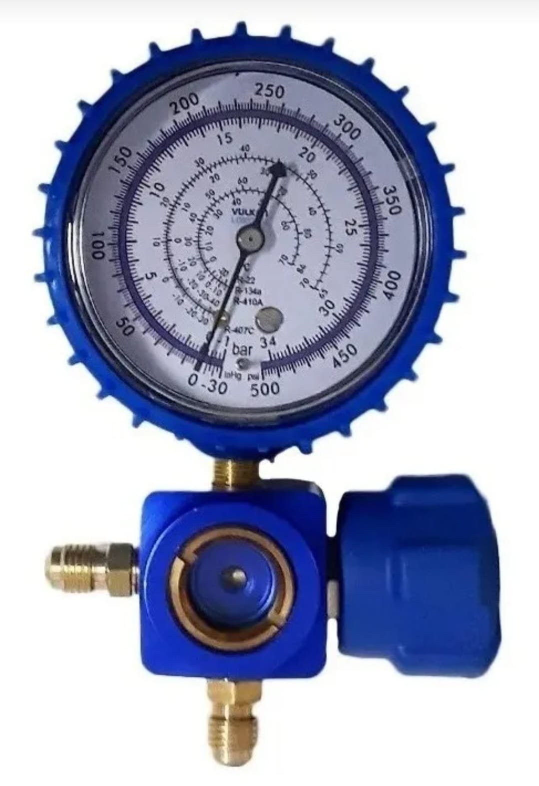 Manifold Vulkan 01 Via R410 R22 R134 R404 Baixa Pressão Sem Mangueiras ...